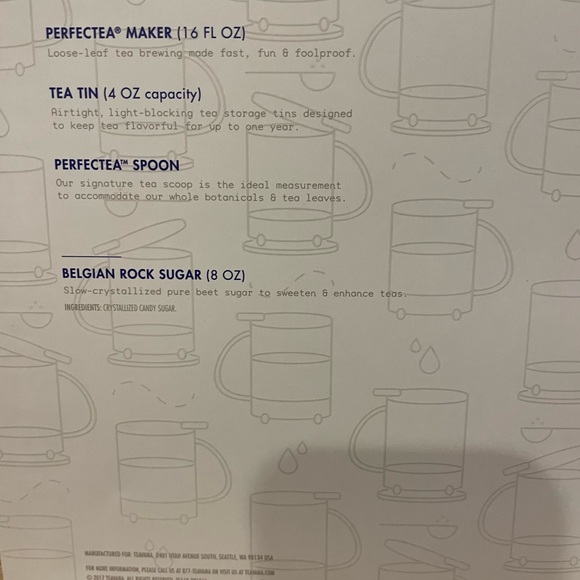 Teavana Start Steeping Starter Brewing Kit. Includes a Perfecta Tea Make… - Picture 5 of 6